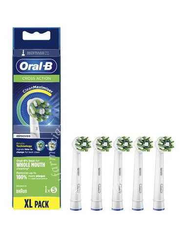 Oralb Power Refill Eb50 Crossaction 5 Pezzi