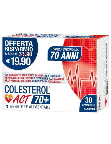 Colesterol Act 70+ 30 Compresse