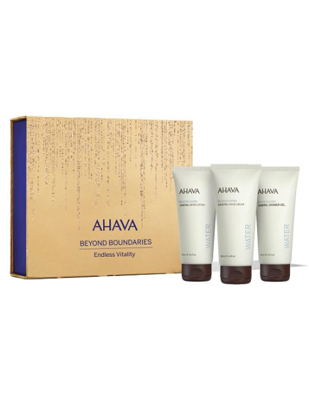 Ahava Endless Vitality 1 Mineral Body Lotion 100 Ml + 1 Mineral Hand Cream 100 Ml + 1 Mineral Shower Gel 100 Ml