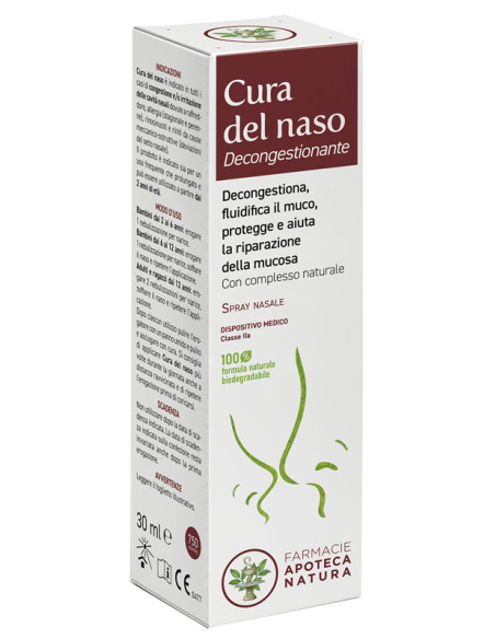 Cura Del Naso Decongestionante Spray 30 Ml
