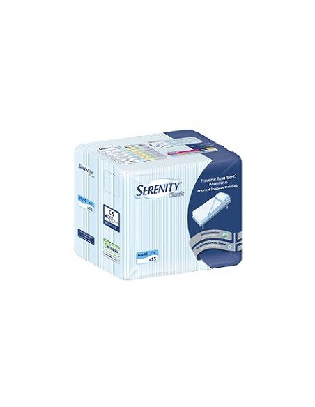 Traversa Salvamaterasso Per Incontinenza Serenity Classic Rimboccabile Misura 80x180cm 30 Pezzi