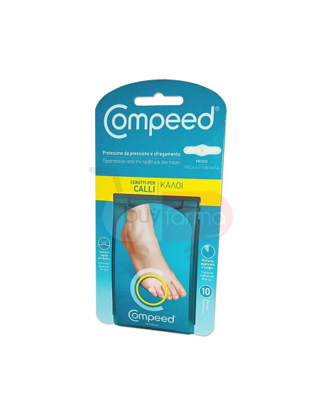 Compeed - 10 Cerotti per Calli Medio