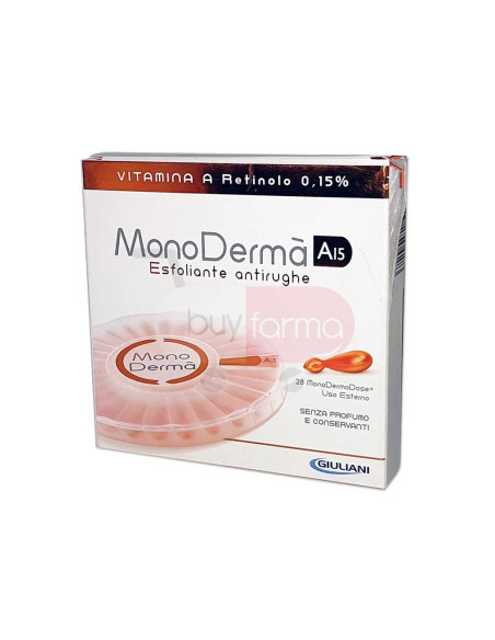 MonoDermà A15 - Esfoliante Antirughe da 28 Perle