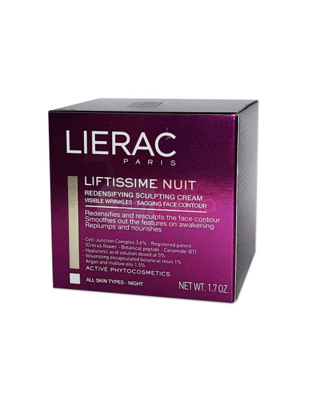 Lierac Liftissime Nuit - Crema Nutriente Notte da 50ml