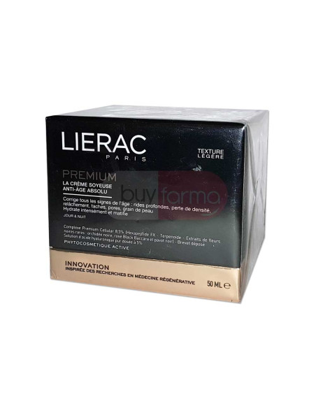 Lierac Premium - Crema Setosa Anti-Età Globale da 50ml