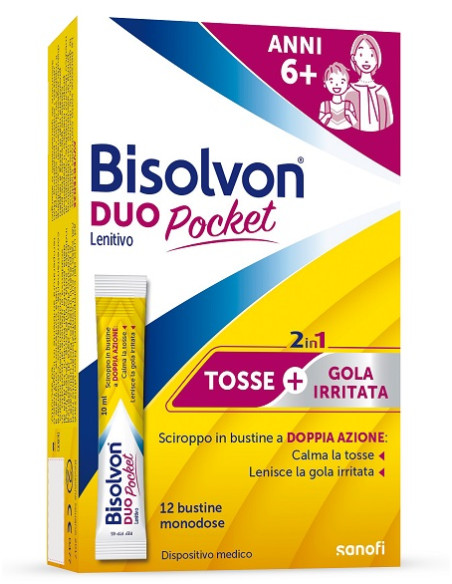 Bisolvon Duo Pocket Lenitivo New 12 Bustine