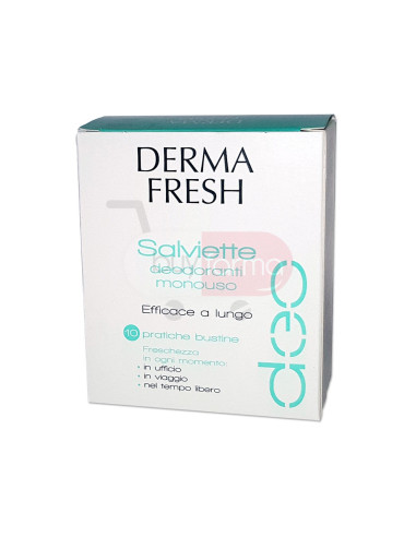Dermafresh - 10 Salviette Deodoranti