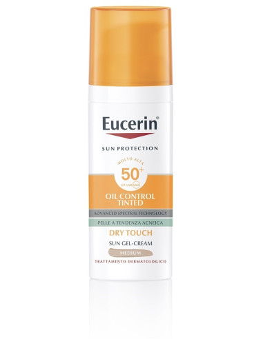 Eucerin Sun Oil Control Tinted Cream Spf50+ 50 Ml