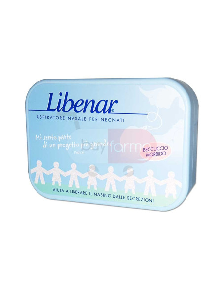 Libenar - Aspiratore Nasale per Neonati + 3 Ricambi