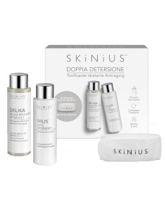 Doppia Detersione Cofanetto Travel Milis Latte Detergente 100 Ml + Delika Acqua Micellare 4in1 100 Ml + Fascia Beauty