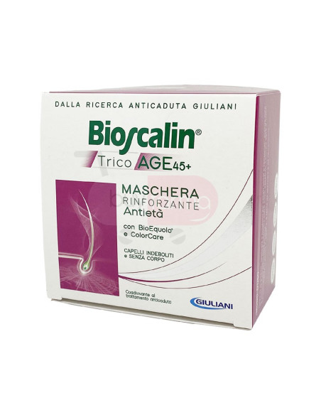 Bioscalin TricoAge 45+ - Maschera Rinforzante Anti-Età da 200ml
