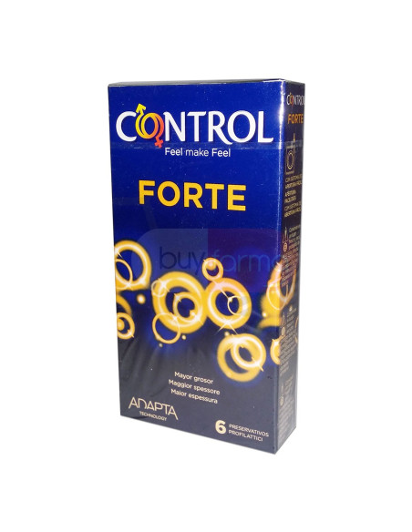 Control - Adapta Forte Profilattici da 6 Pz