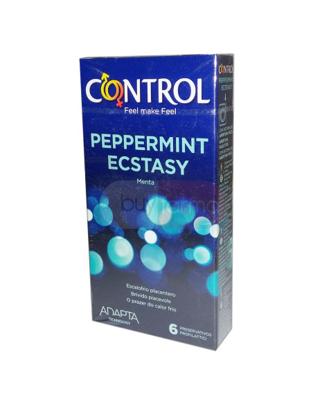 Control - Adapta Peppermint Ecstasy Profilattici da 6 Pz
