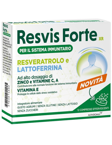 Resvis Forte Xr 12 Compresse Effervescenti