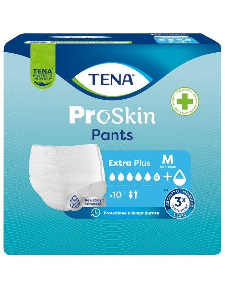 Tena Pants Extra Plus M 10 Pezzi