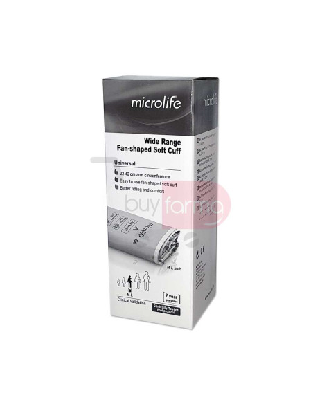 Microlife Accessori - Bracciale Morbido per Misuratori di Pressione M-L 22-42 cm