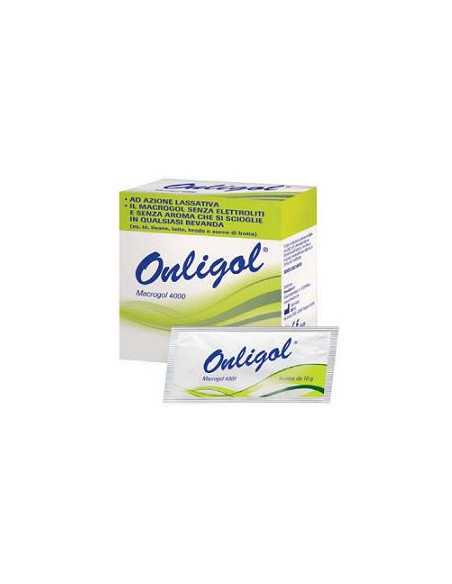 Onligol Macrogol 4000 20 Bustine 10 G Senza Zucchero