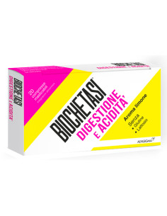 Biochetasi Acidita' E Digestione 20 Compresse Masticabili Aroma Limone