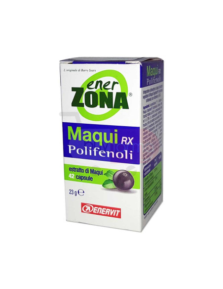 Enerzona Maqui RX Polifenoli - Integratore a Base di Maqui da 42 Cps
