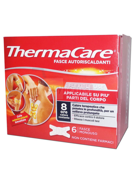 Thermacare Flexible Use - 6 Fasce Autoriscaldanti Adattabili