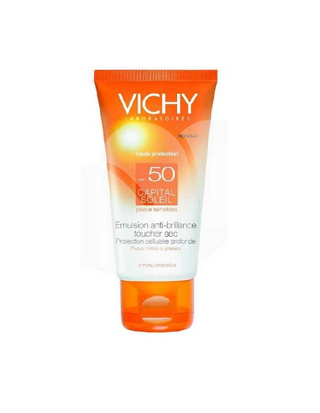 Ideal Soleil Viso Dry Touch Spf50 50 Ml
