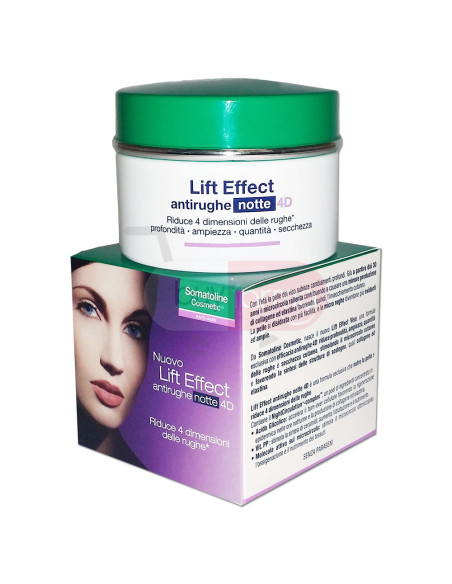 Somatoline Lift Effect Anti-Age 4D - Antirughe Viso Notte da 50ml