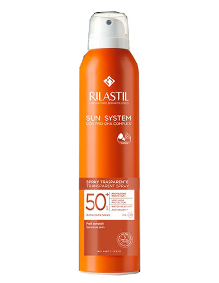 Rilastil Sun System Trasparent Spray Spf50+ 200 Ml