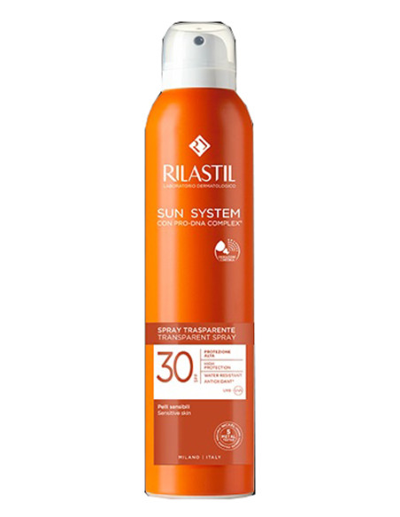 Rilastil Sun System Transparent Spray Spf30 200 Ml