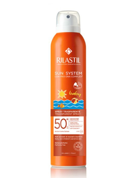 Rilastil Sun System Baby Transparent Spray Spf50+ 200 Ml