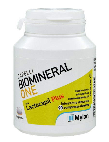 Biomineral One - Integratore con Lactocapil Plus da 90 Compresse