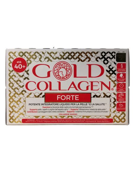 Gold Collagen Forte - Integratore da 10 Flaconcini