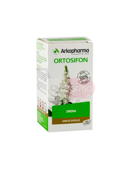 Arkopharma Ortosifon - Integratore Drenante da 45 Cps