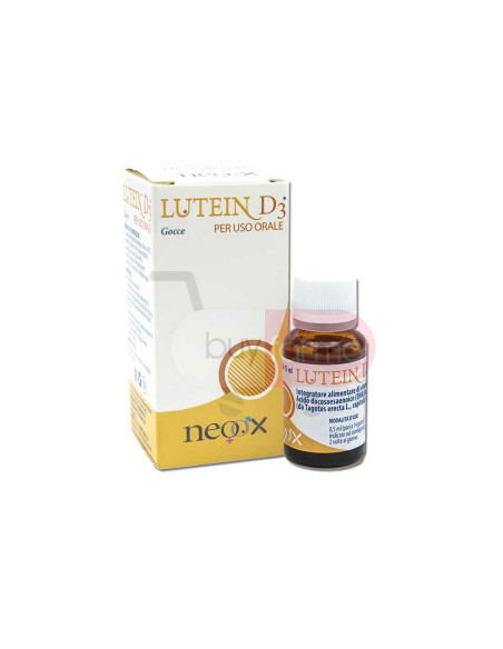 Lutein D3 - Integratore Alimentare in Gocce da 15ml