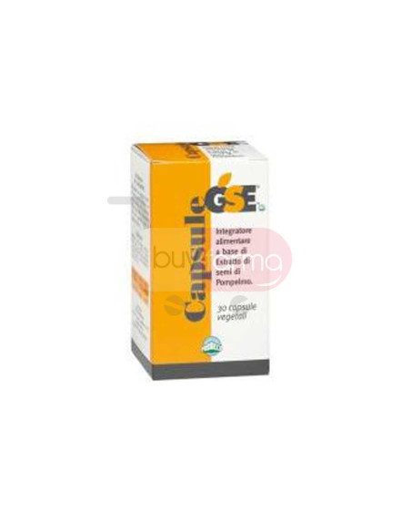 GSE - Integratore a Base di Estratti di Semi di Pompelmo da 30 Capsule Vegetali