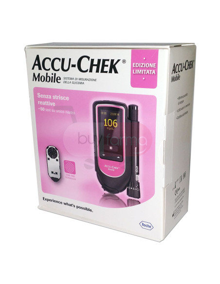 Roche Accu-Chek Mobile - Kit Completo per il Test della Glicemia mg/dl (Limited Edition)