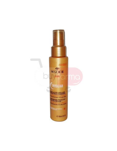 Nuxe Sun - Olio Latte per Capelli Protettivo Idratante da 100ml