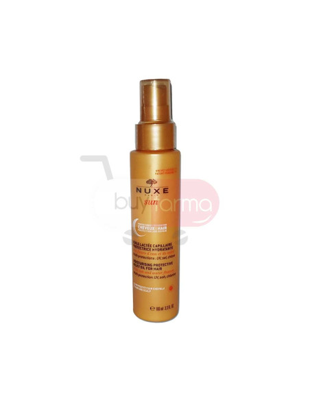 Nuxe Sun - Olio Latte per Capelli Protettivo Idratante da 100ml