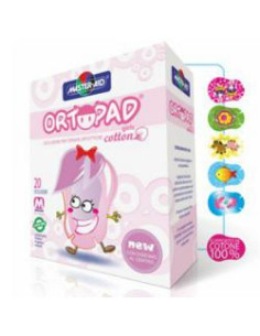 Cerotto Oculare Per Ortottica Ortopad Girls M 5,4x7,6 20 Pezzi