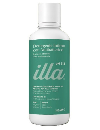 Illa Detergente Intimo Antibatterico Ph 3,5 500 Ml