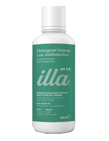 Illa Detergente Intimo Antibatterico Ph 3,5 500 Ml