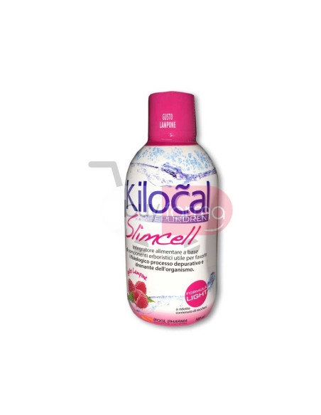 Kilocal Depurdren Slimcell - Integratore Gusto Lampone da 500ml