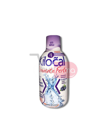 Kilocal Drenante Forte - Integratore Gusto Mirtillo da 500ml