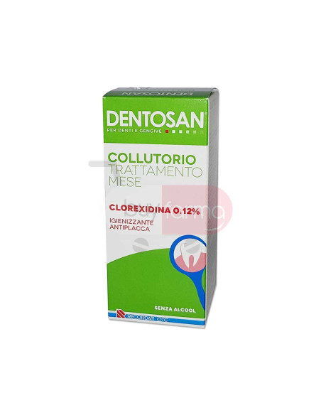 Dentosan Trattamento Mese - Collutorio con Clorexidina 0.12% da 200ml