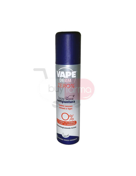 Vape Derm Zero - Spray Secco Antipuntura da 100ml