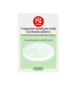 Tampone Oculare Pic In Tessuto Non Tessuto Sterile Adesivo 10 Pezzi