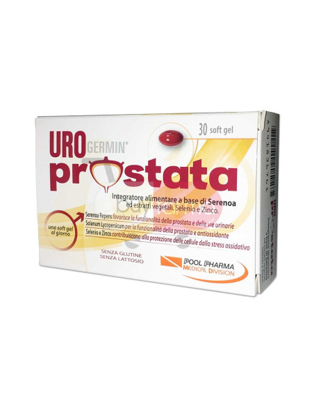 UroGermin Prostata - Integratore a base di Serenoa da 30 Soft Gel