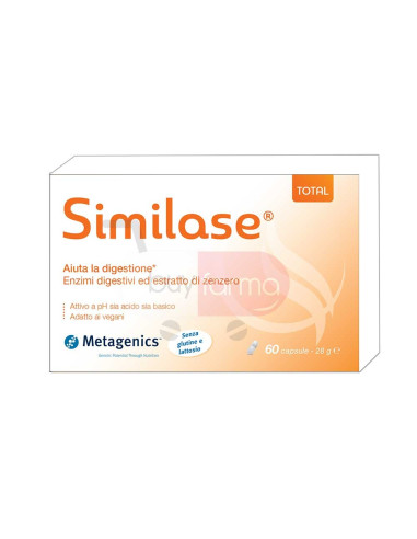 Similase Total - Integratore Enzimi Digestivi da 60 Cps
