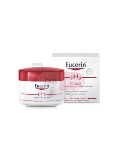 Eucerin pH5 Sensitive Skin - Crema Delicata da 75ml