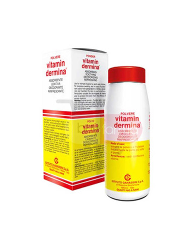 Vitamin Dermina - Polvere Arrossamenti Irritazioni da 100 Gr