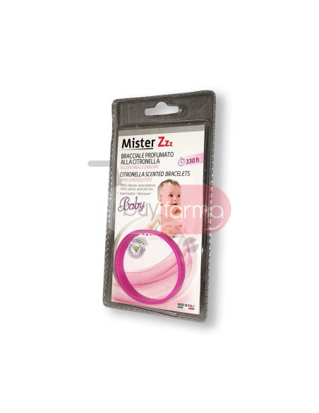 Mister Zzz - Bracciale Profumato Citronella Baby